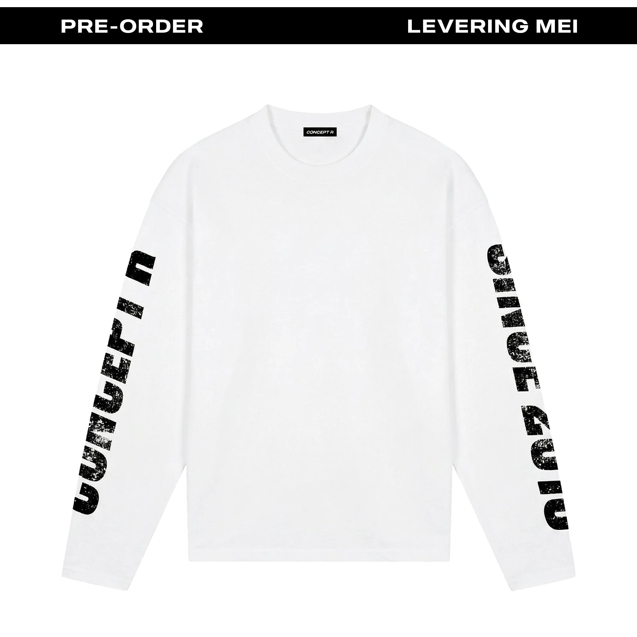 CONCEPT R - ANNIVERSARY LONGSLEEVE - WHITE *PRE-ORDER*