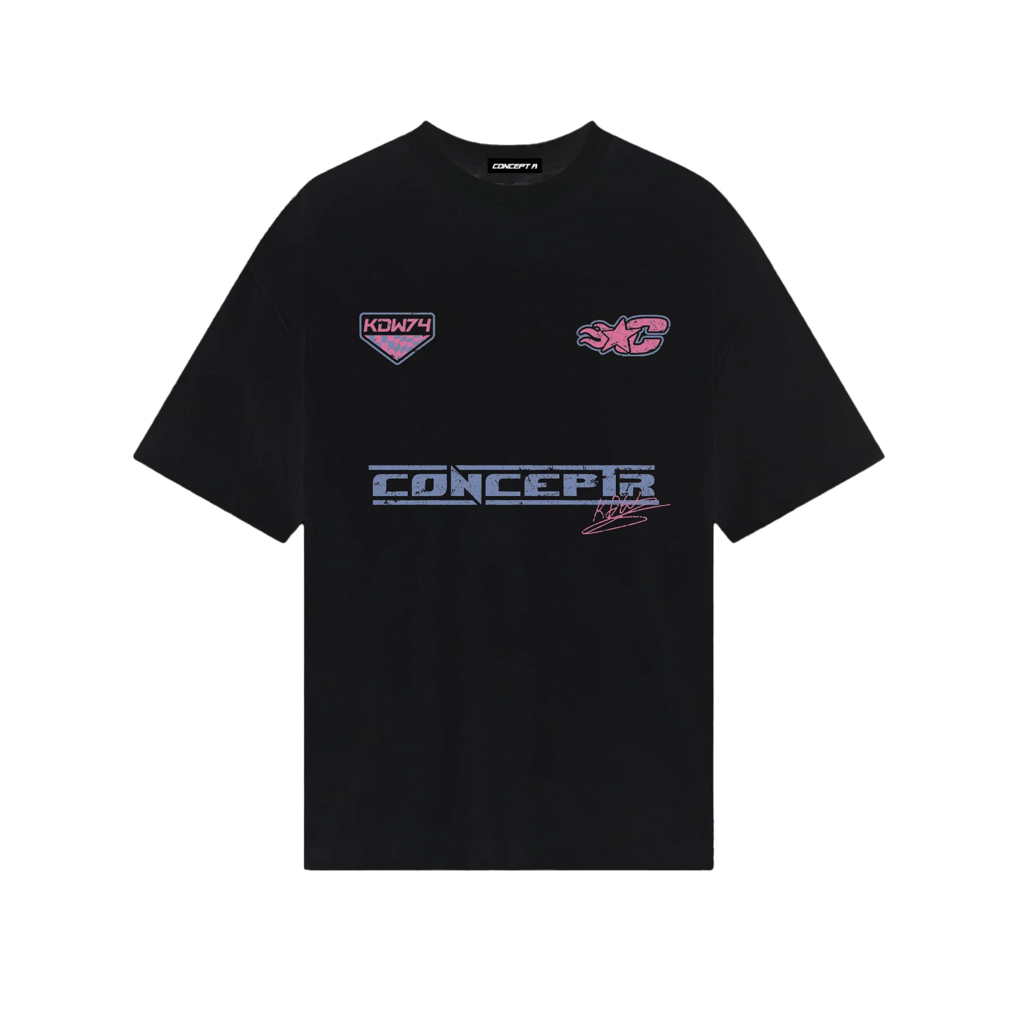 CONCEPT R X KDW T SHIRT BLACK - LIMITED EDITION