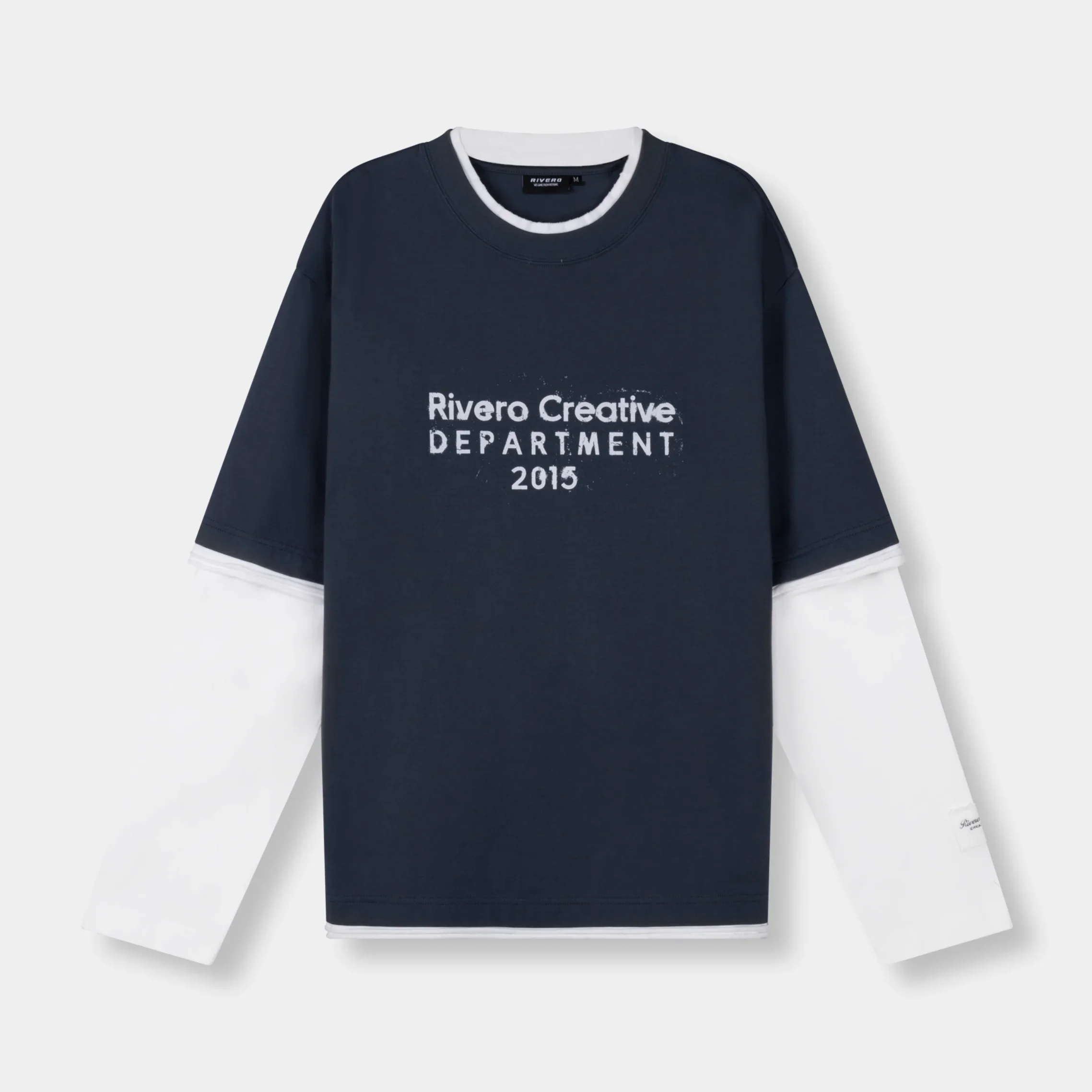 RIVERO - CREATIVE DEPARTMENT DOUBLE LAYERED TEE